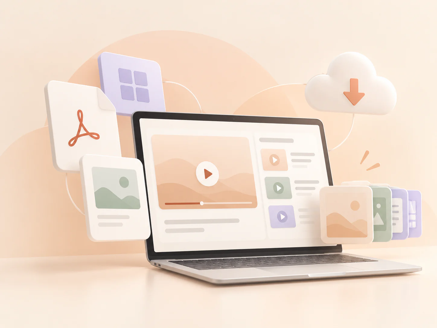Digital products website