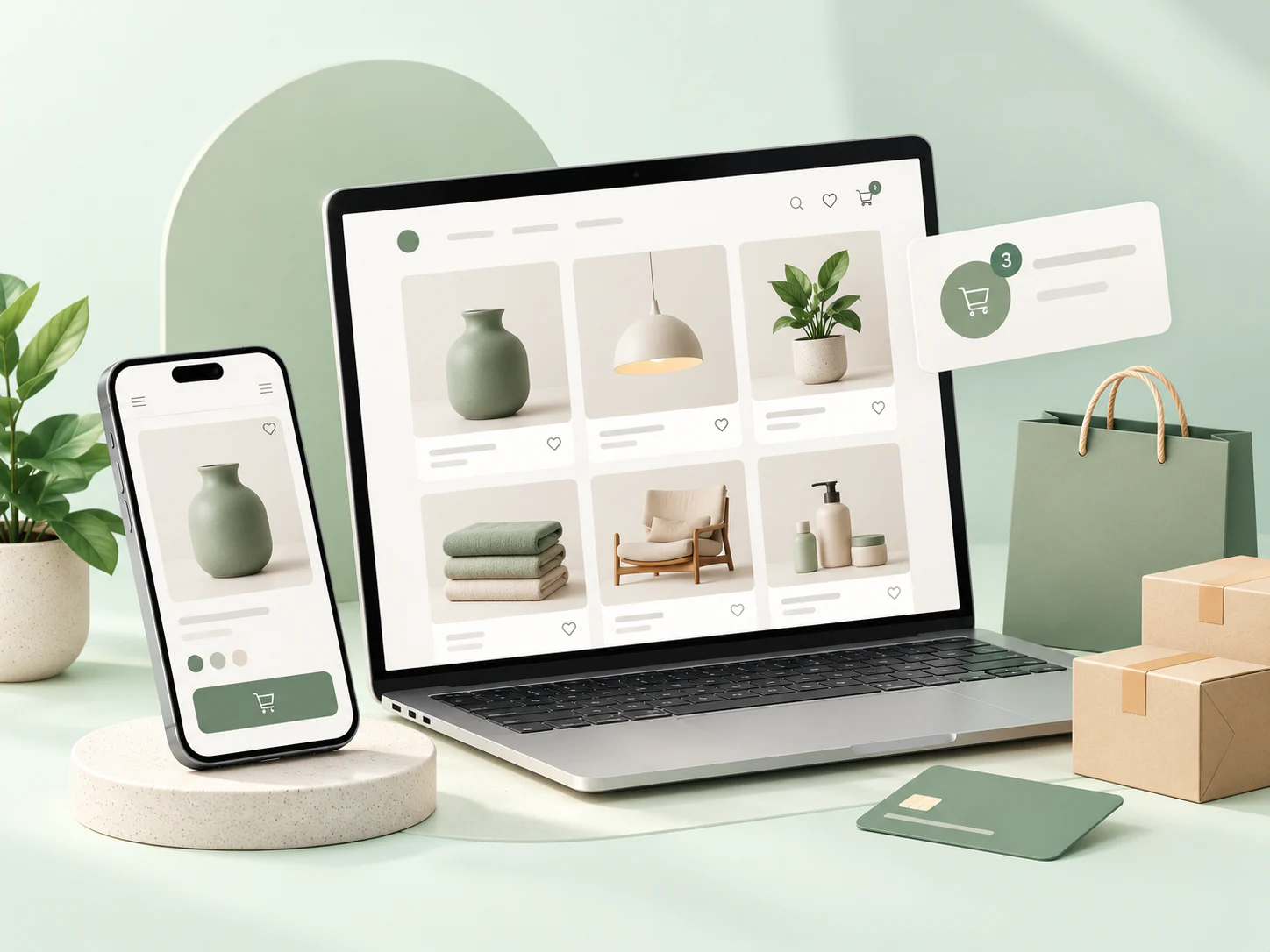 Ecommerce store website